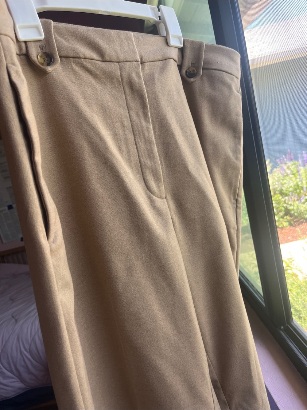 Banana Republic Factory Tan Trousers